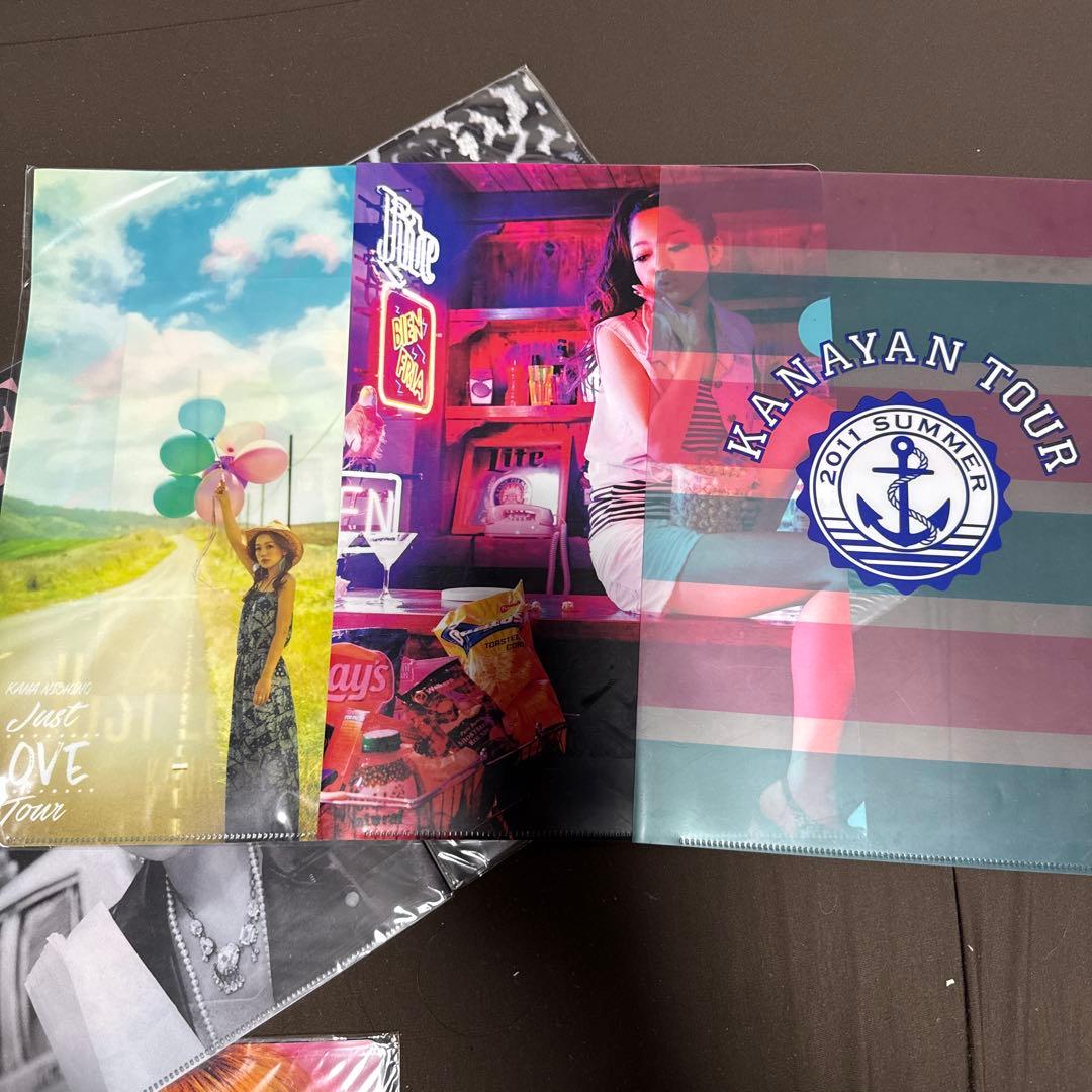 西野カナ クリアファイル 16枚セット バラ2枚 未使用未開封品