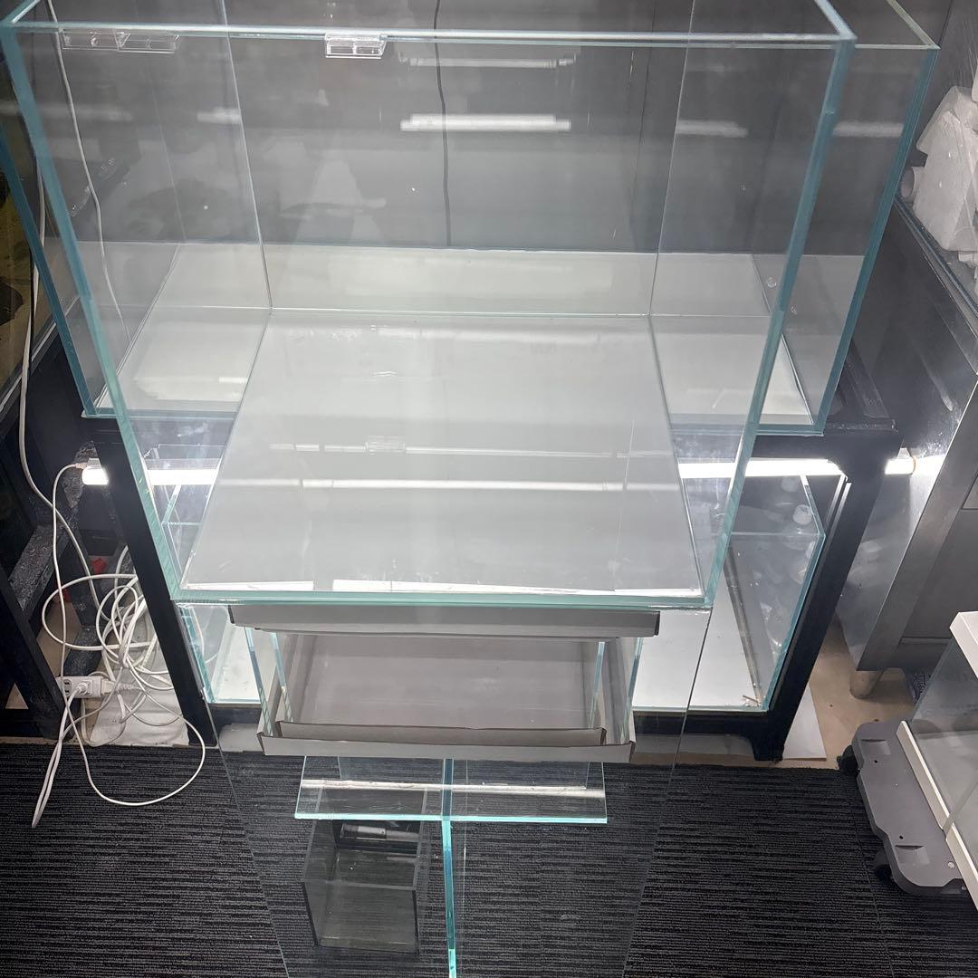 水槽　水槽台セット　W40×D40×H40厚み6mm