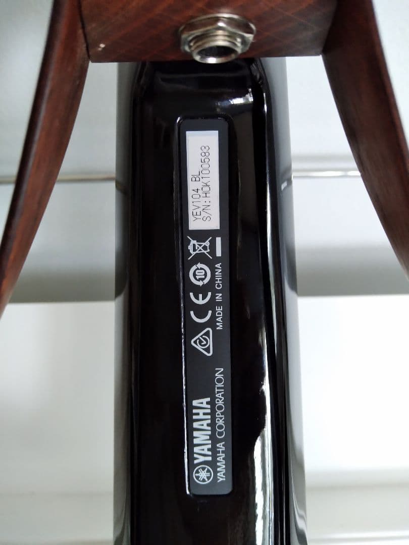 完動品■YAMAHA✧YEV104エレキヴァイオリン/サイレントバイオリン