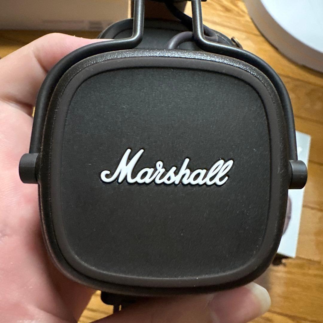 Marshall ワイヤレスオンイヤーヘッドホン Major V ブラック