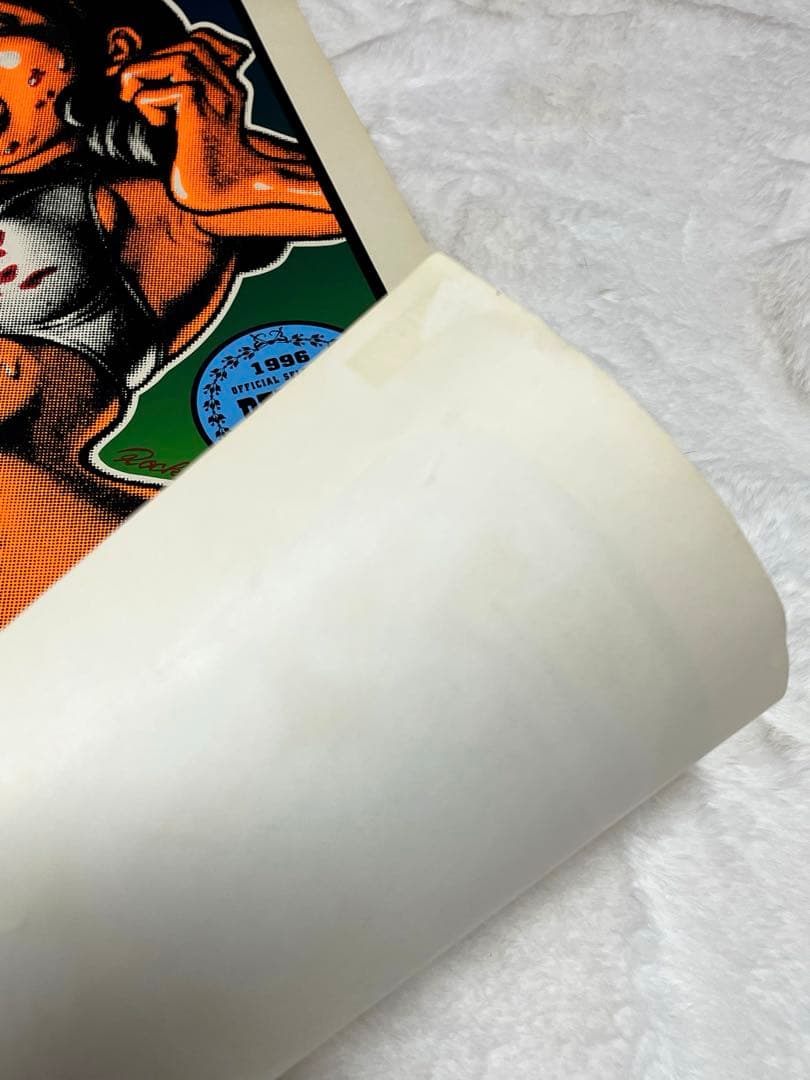 ロッキンジェリービーン 初期　キラーコンドーム　ポスター　サイン付き