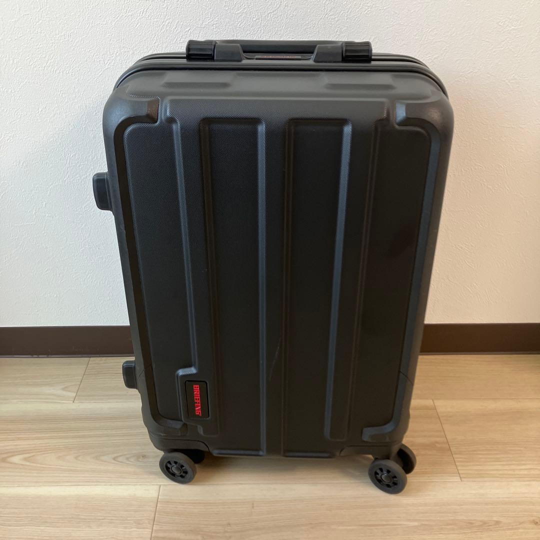 BRIEFING ブラック キャリーケース H-35 機内持ち込みサイズ35L