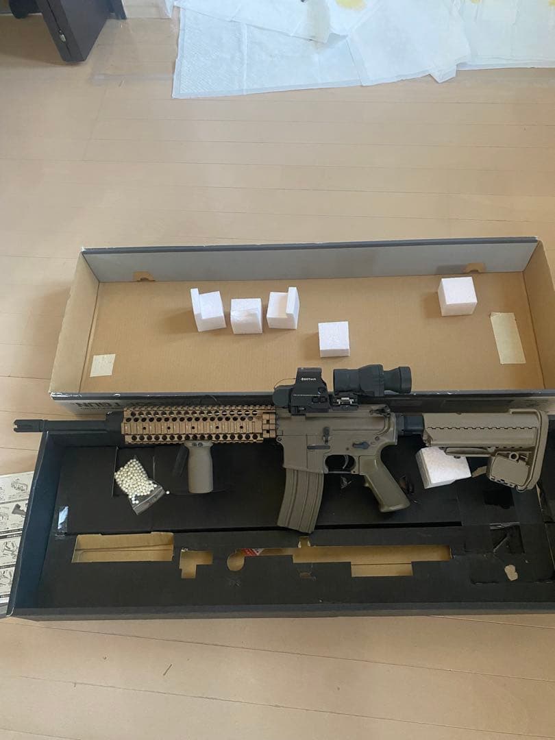 東京マルイレシーライフルタンカラー