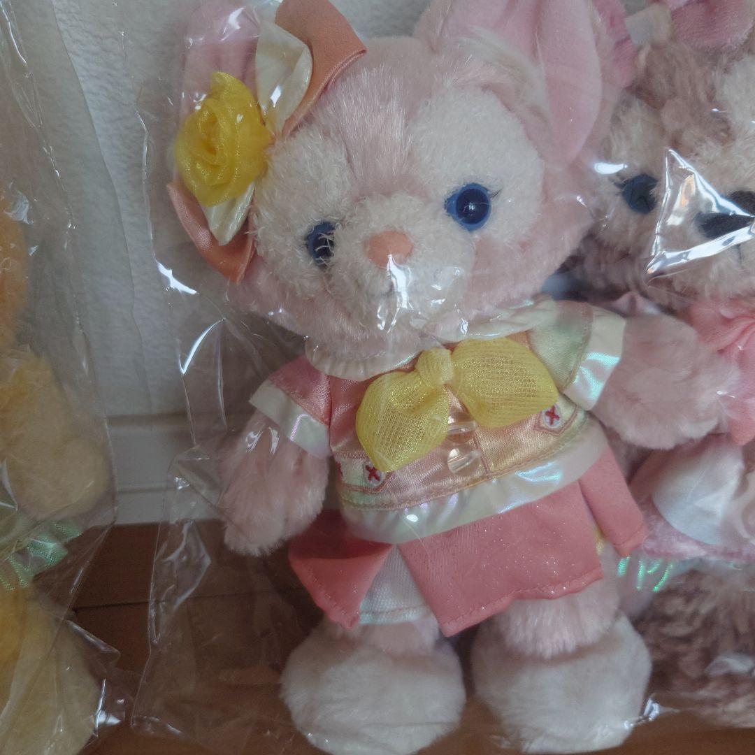 バケパ限定★新品未開封★ダッフィー＆フレンズ　ポージープラッシー7体セット