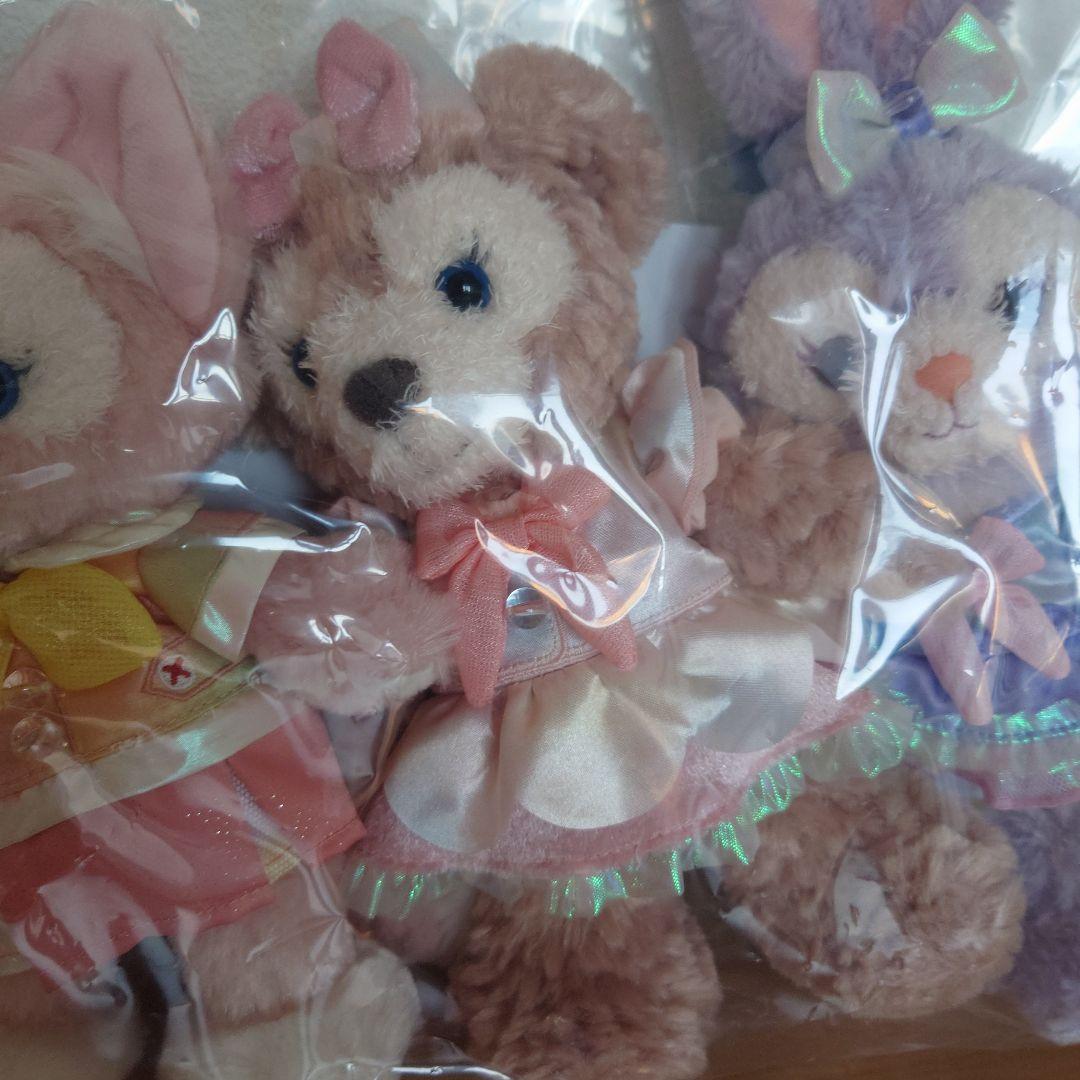 バケパ限定★新品未開封★ダッフィー＆フレンズ　ポージープラッシー7体セット