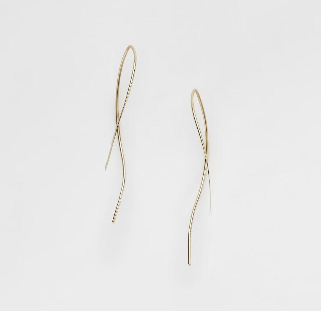 20日までの出品ノジェス ゴールドピアス K10