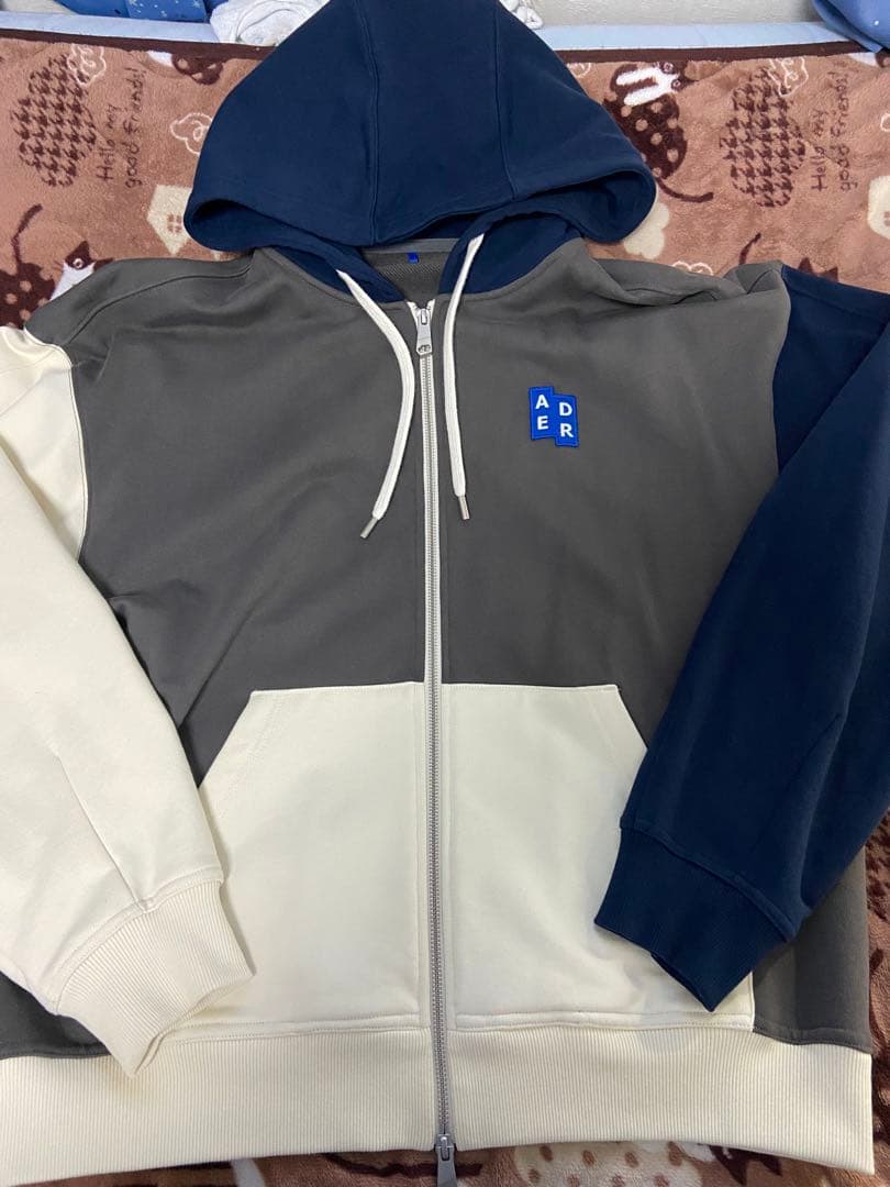 アーダーエラー　ADERERROR ジップパーカー　ダブルジップ