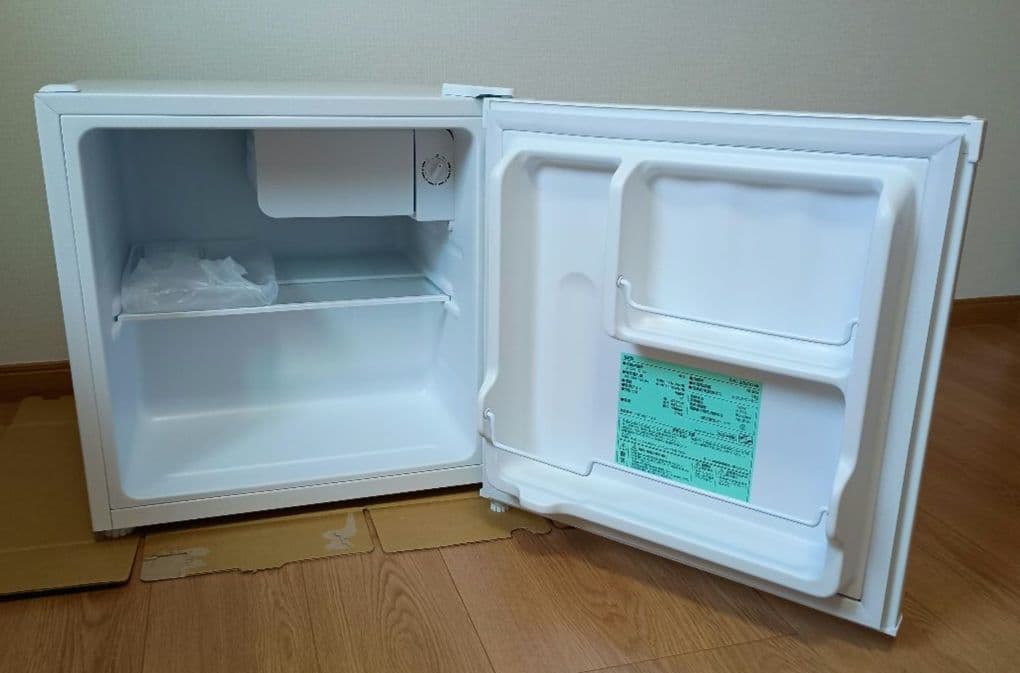 アイリスオーヤマ冷蔵庫 PRC-B051D 取扱説明書付き