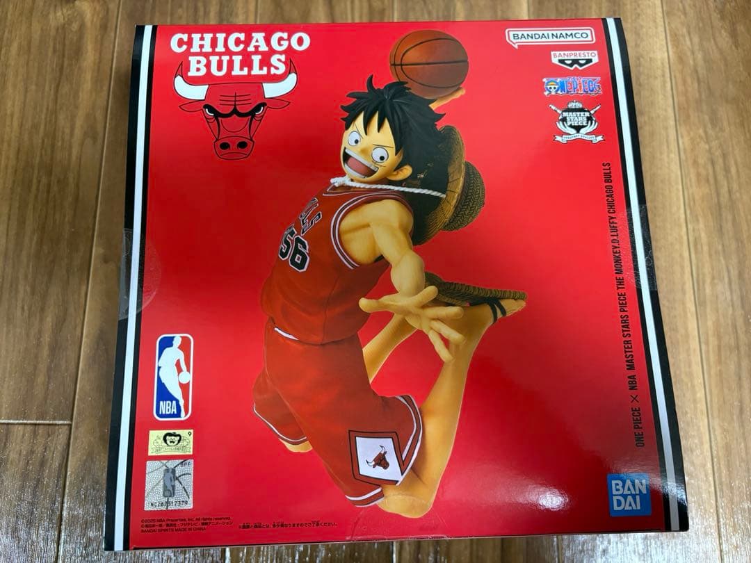 ONEPIECE BASE SHOP NBA シカゴブルズ ルフィ フィギュア