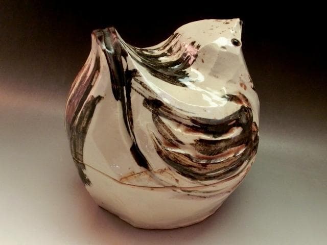 喰籠■蓋物 雀 祥随 蓋置器 共箱鳥 菓子器 置物 古美術 時代物 骨董品■