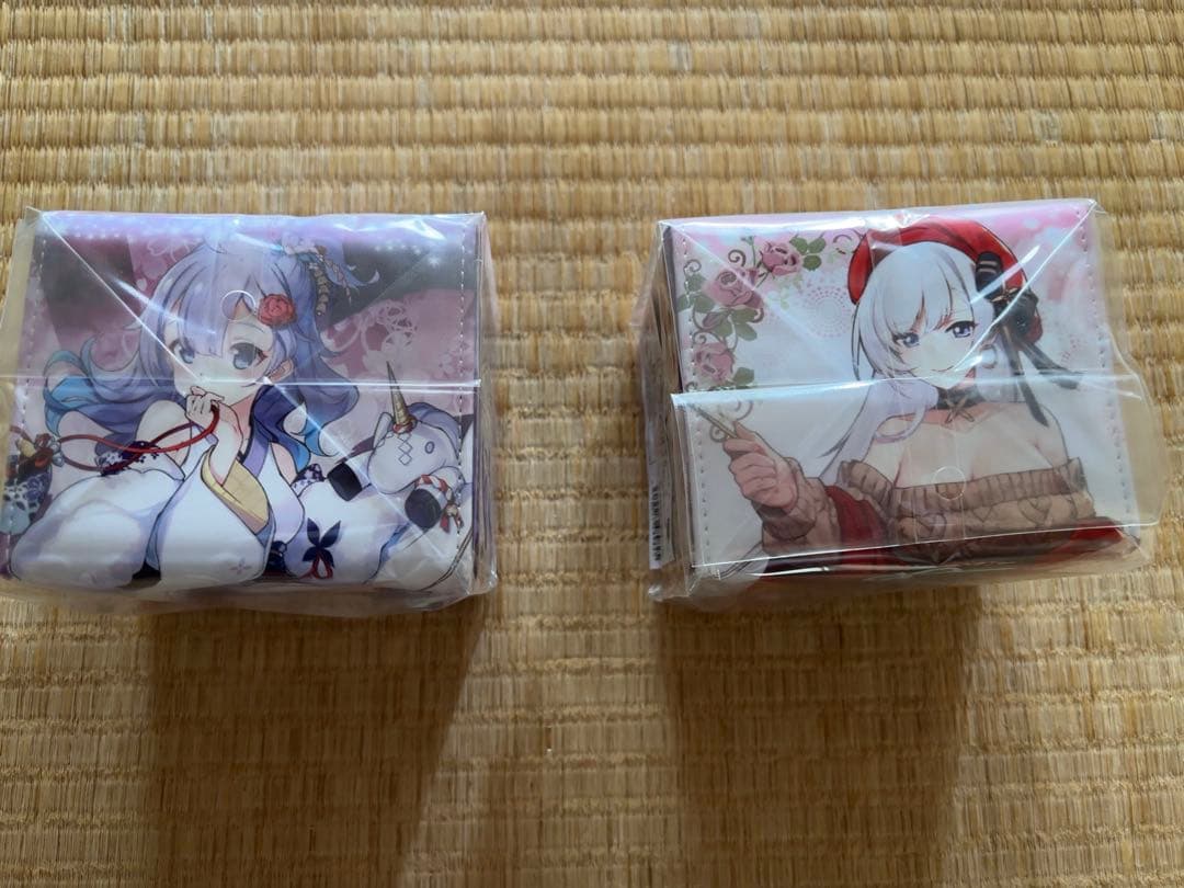 アズールレーン　トレカくじEX　ハーフカートンまとめ売り　プレイマット　スリーブ