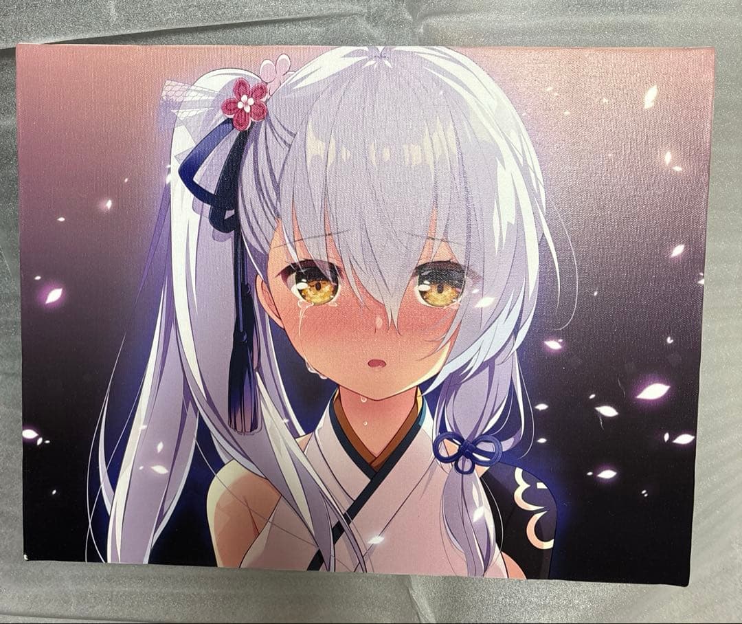 F6キャンバスアート 絆きらめく恋いろは 椿恋歌 1