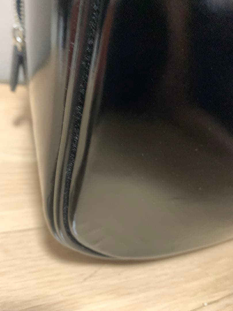 激レア‼️GUCCI エナメル　トランクケース　ボストン　鍵付き