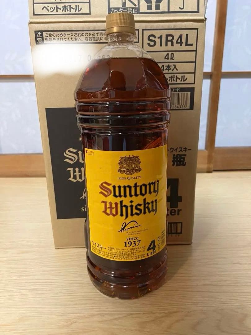 サントリー角瓶4L 4本