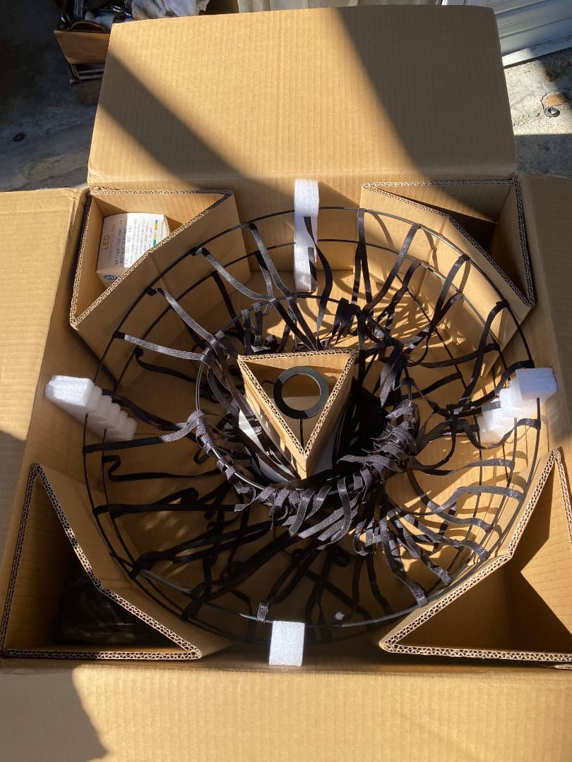 新品未使用 ハンギングランプヴィンテージ　ペンダントライト