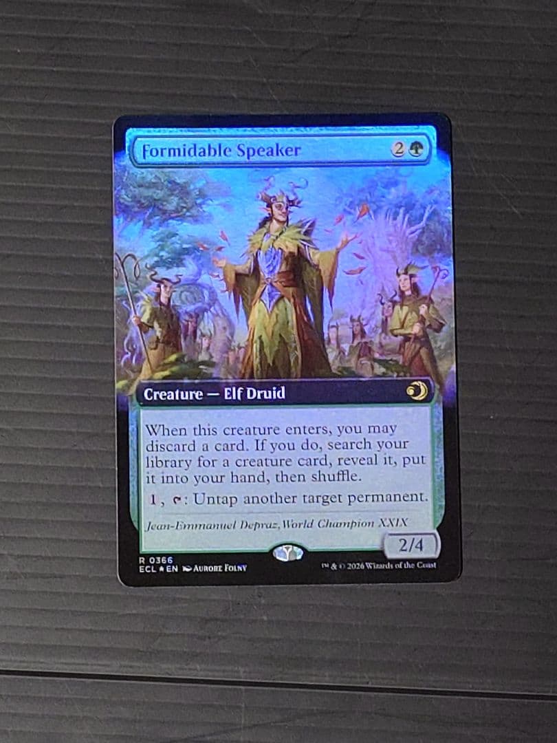 MTG マジックザギャザリング 並外れた語り部 英語版拡張1枚