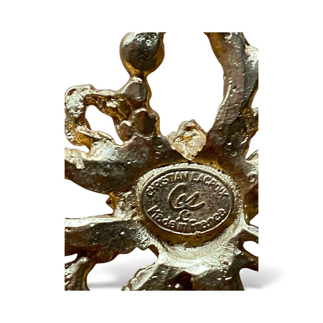 【希少】【1900年初期】Christian Lacroix ラクロワ ブローチ