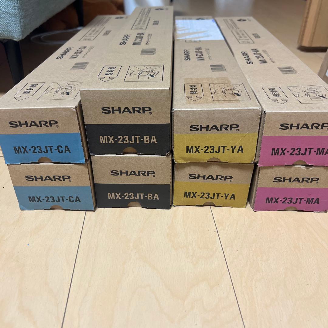 SHARP MX-23JT トナーカートリッジ 4色セット×各2本
