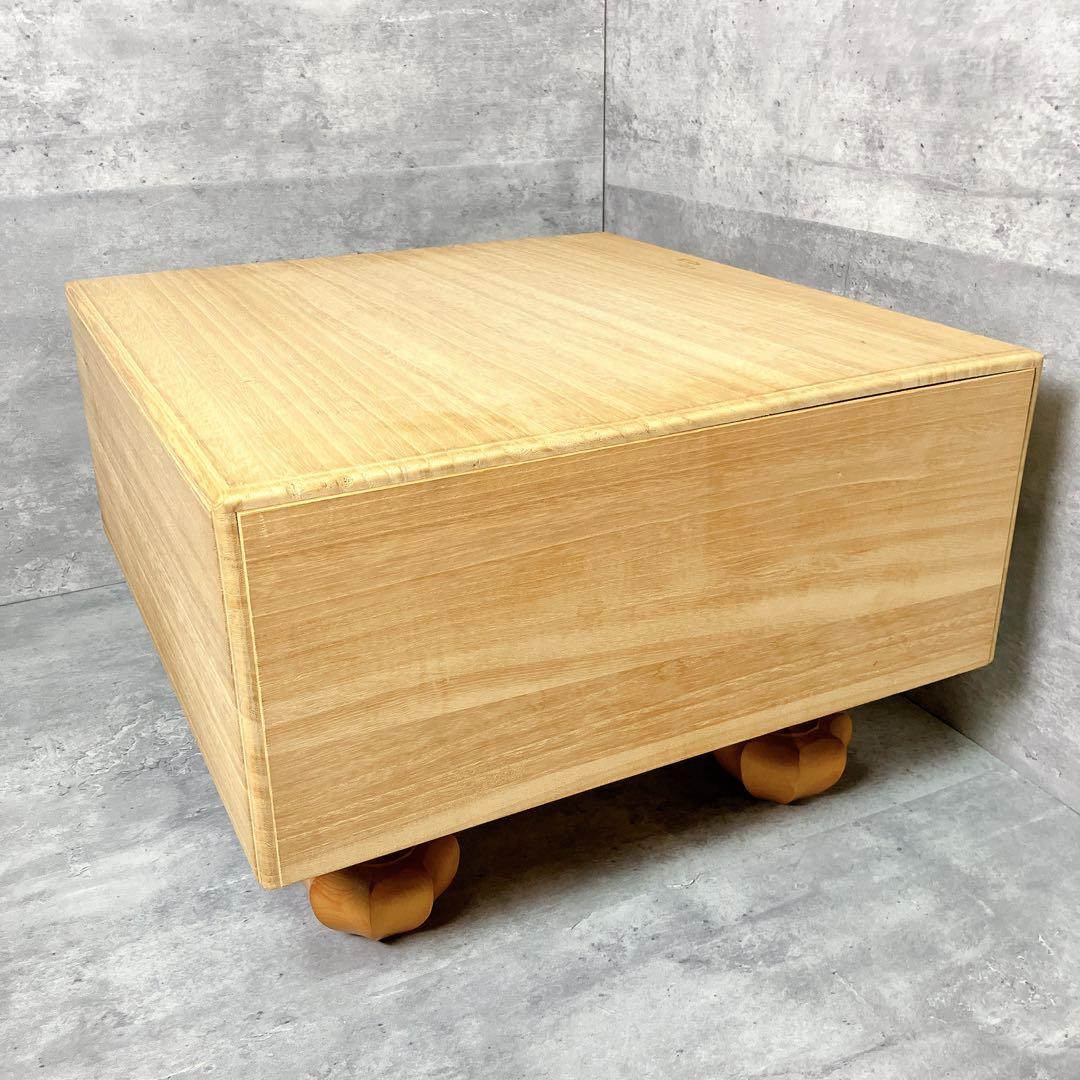 蛤碁石32号サイズ 5.7寸柾目碁盤 蓋つき セット