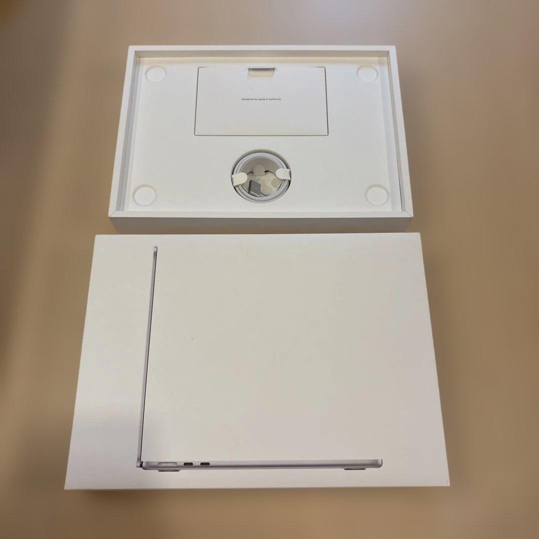 【美品】13インチMacBookAir M2 256GB 8GBメモリ