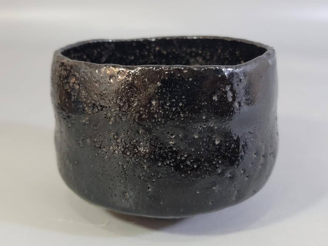 茶道具　黒楽茶碗 美品　 楽茶碗　抹茶碗 DT766