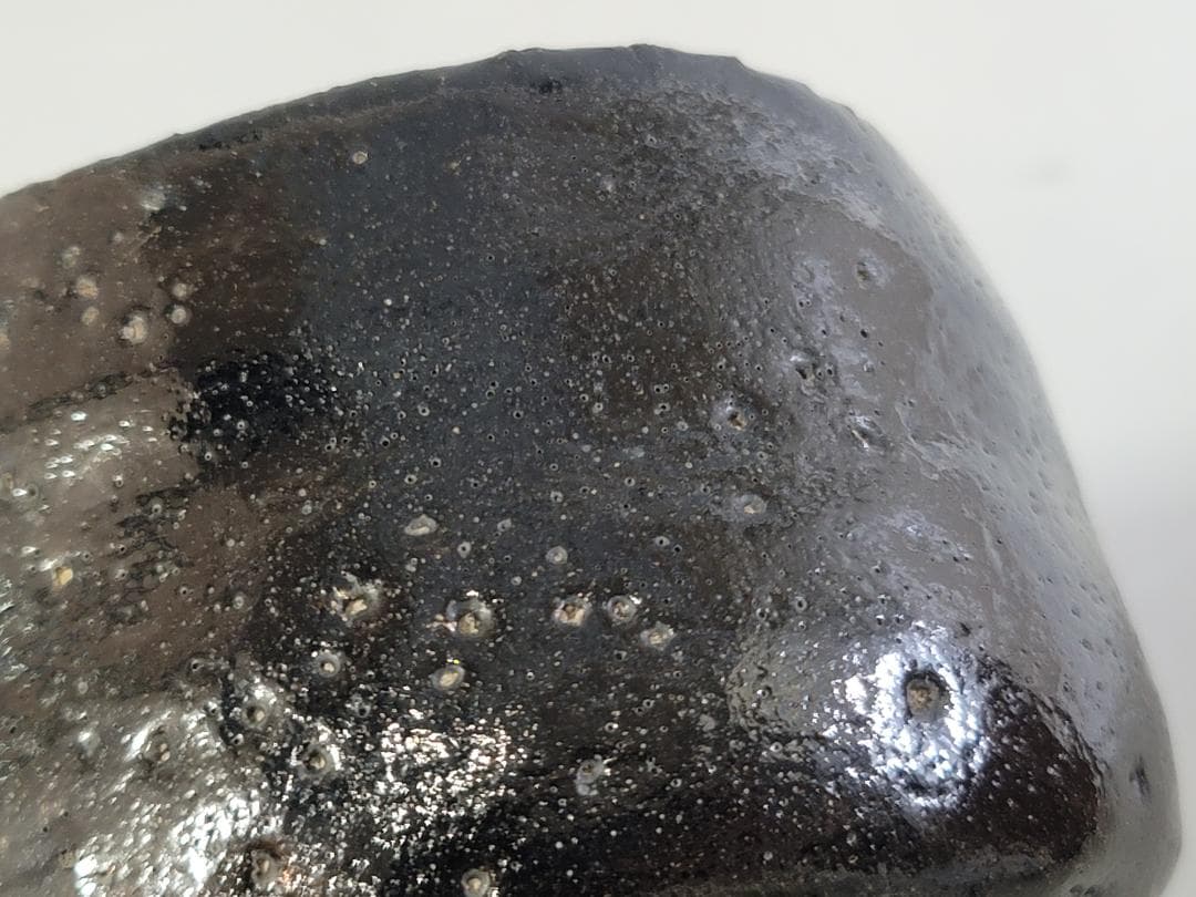 茶道具　黒楽茶碗 美品　 楽茶碗　抹茶碗 DT766