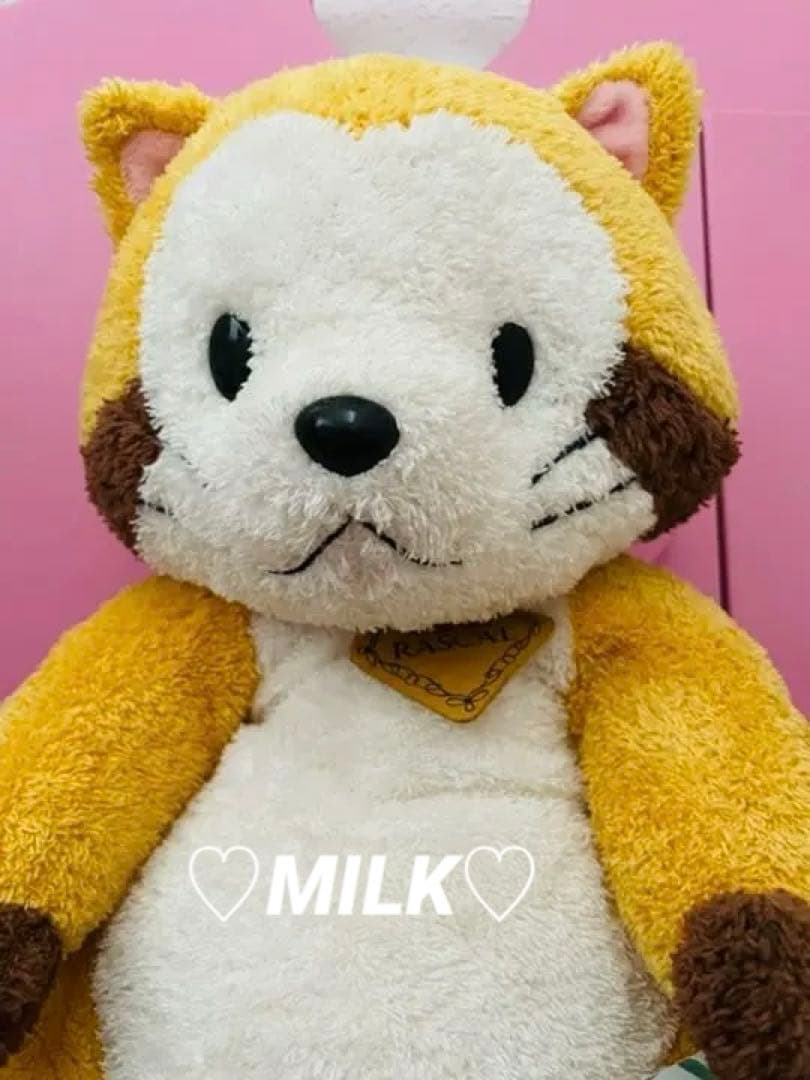 激レア ハイクオリティ タグ付き 特大 ラスカル ぬいぐるみ