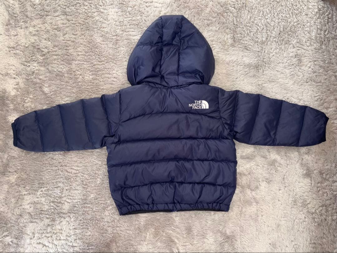 THE NORTH FACE フード付きダウンジャケット ネイビー