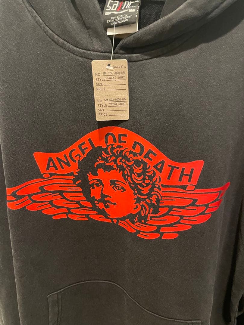 Saint ANGEL OF DEATH パーカー XL