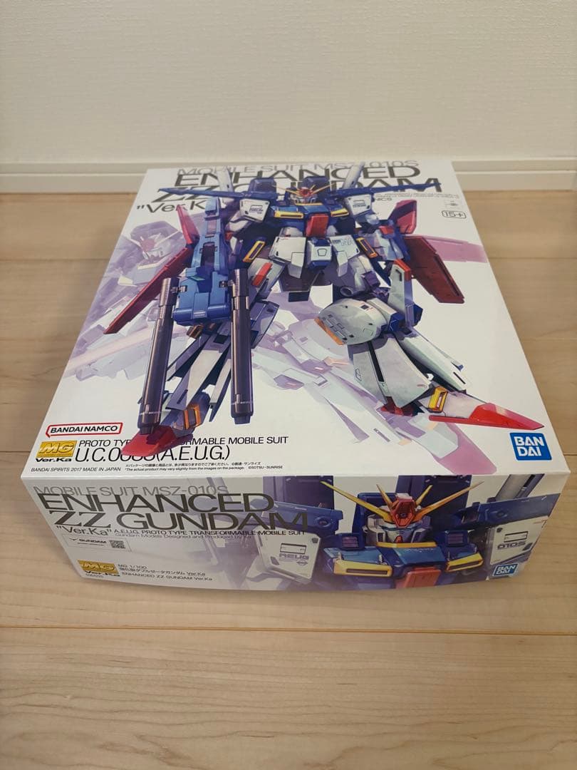 【新品未使用】ＭＧ 1/100 強化型ダブルゼータガンダム Ver．Ka