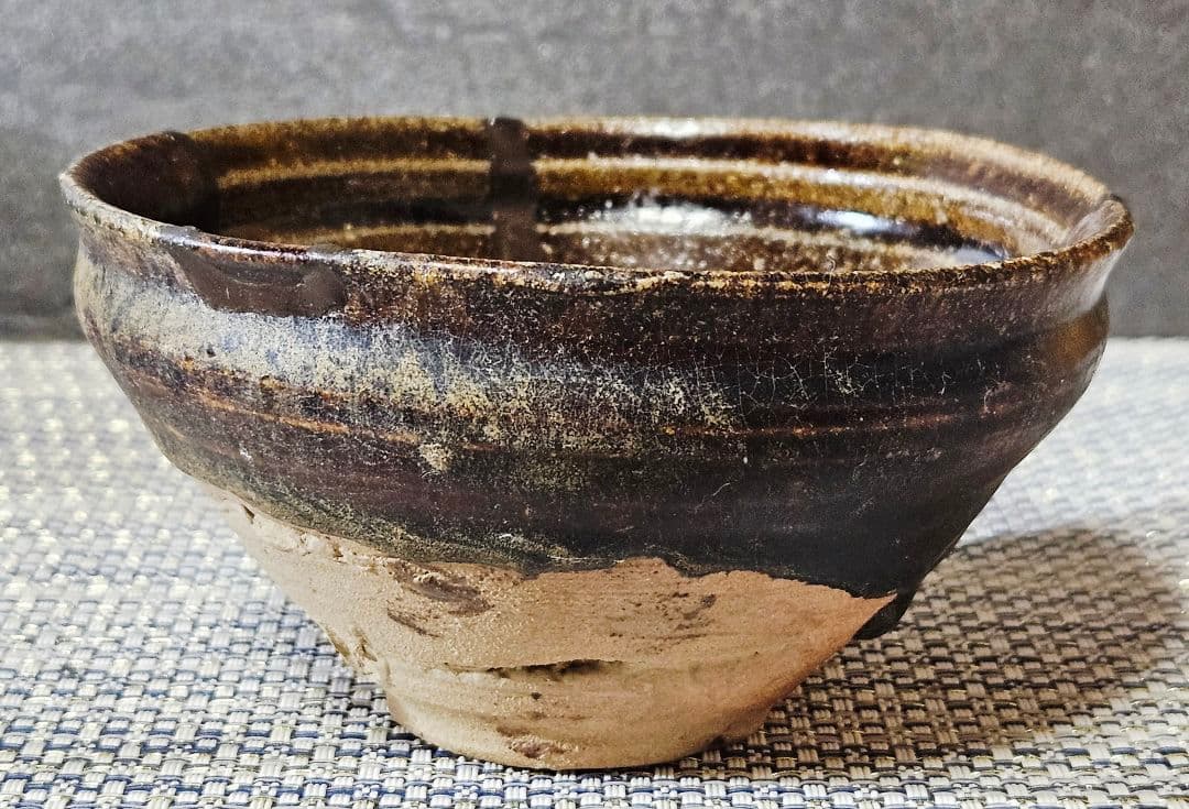 桃山時代　古唐津　川古窯　呼び継ぎ茶碗　古陶磁器　陶片　残欠　桃山茶陶