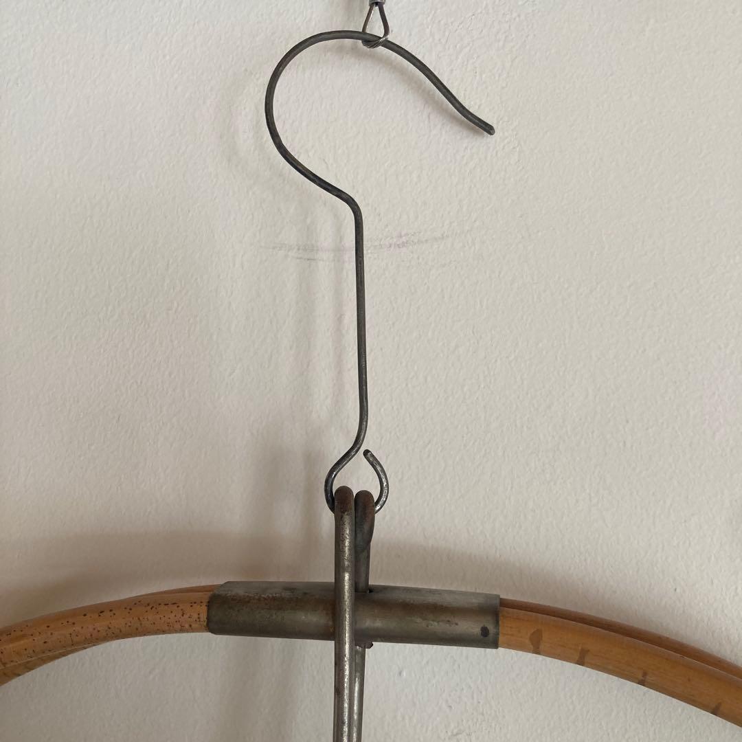 ビンテージバンブーハンガー着物大正時代　レトロ　1940年代　雑貨アトリエレア