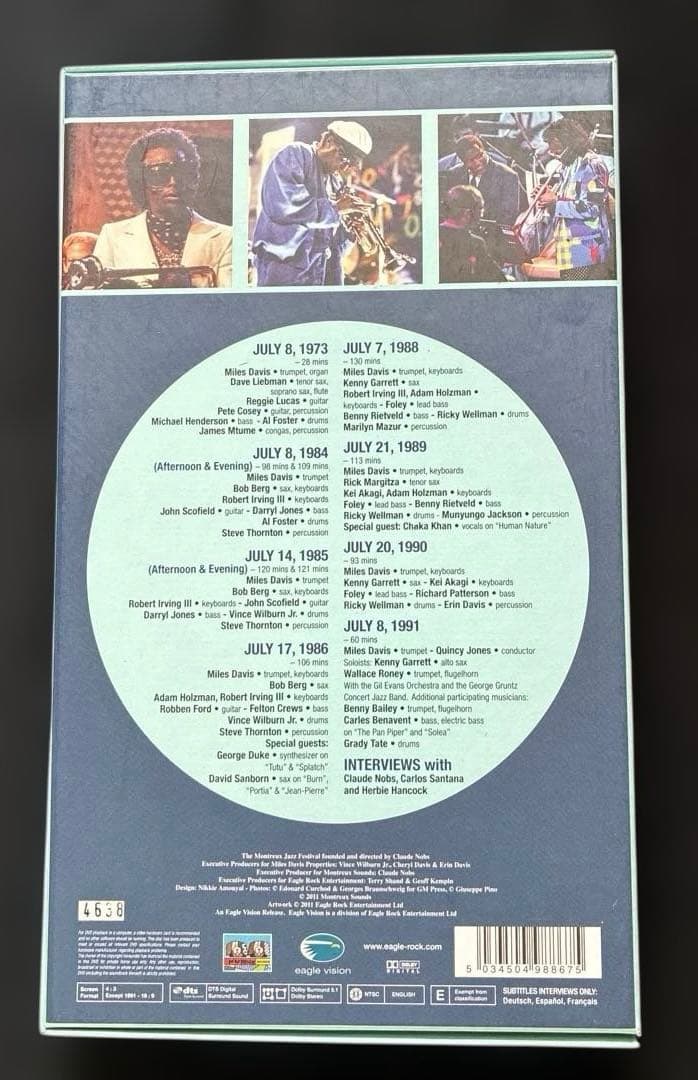 ミュージック Miles Davis Live at Montreux 1973-1991