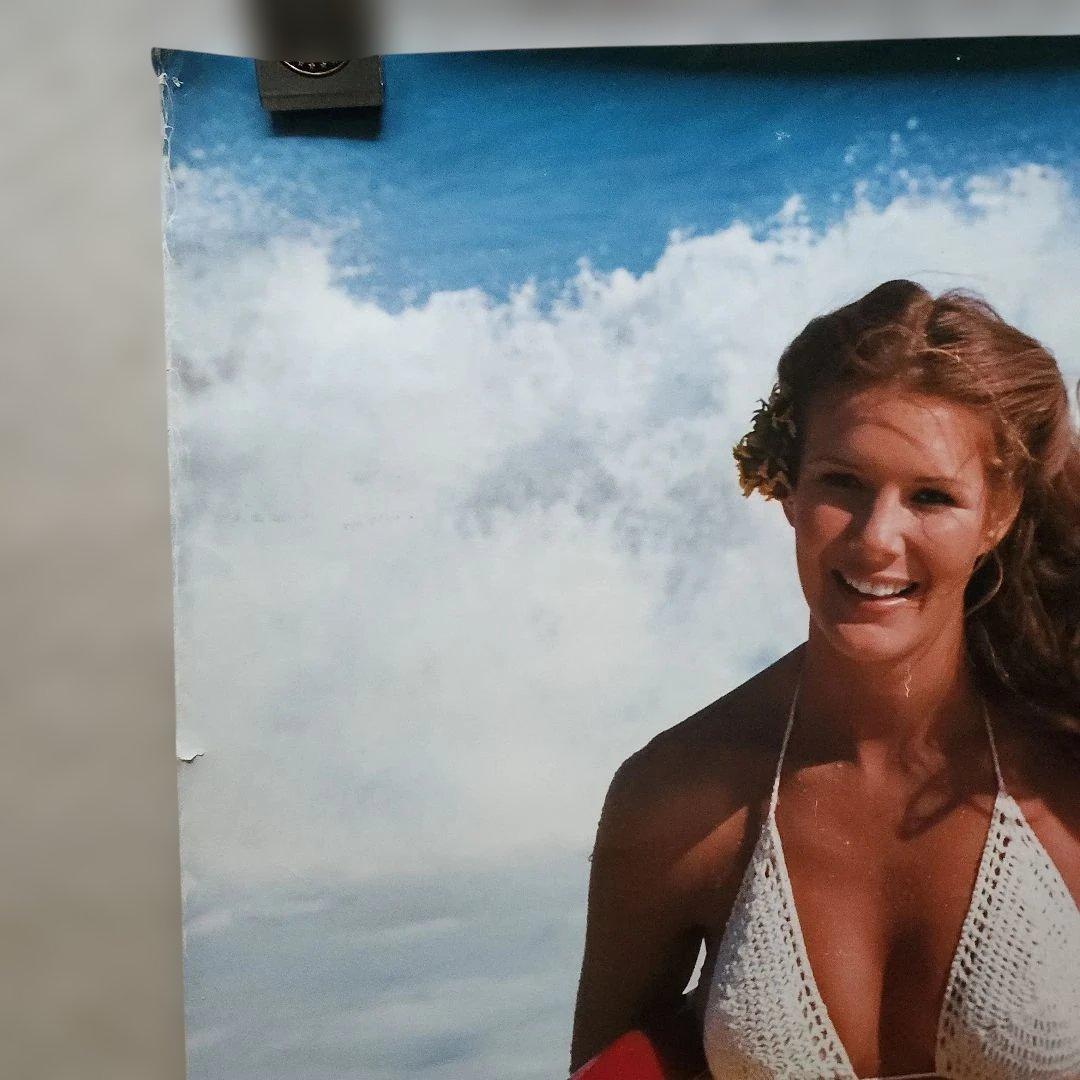 JAL ハワイ 日本航空 70s ビキニ サーフィン 企業ポスター 昭和レトロ