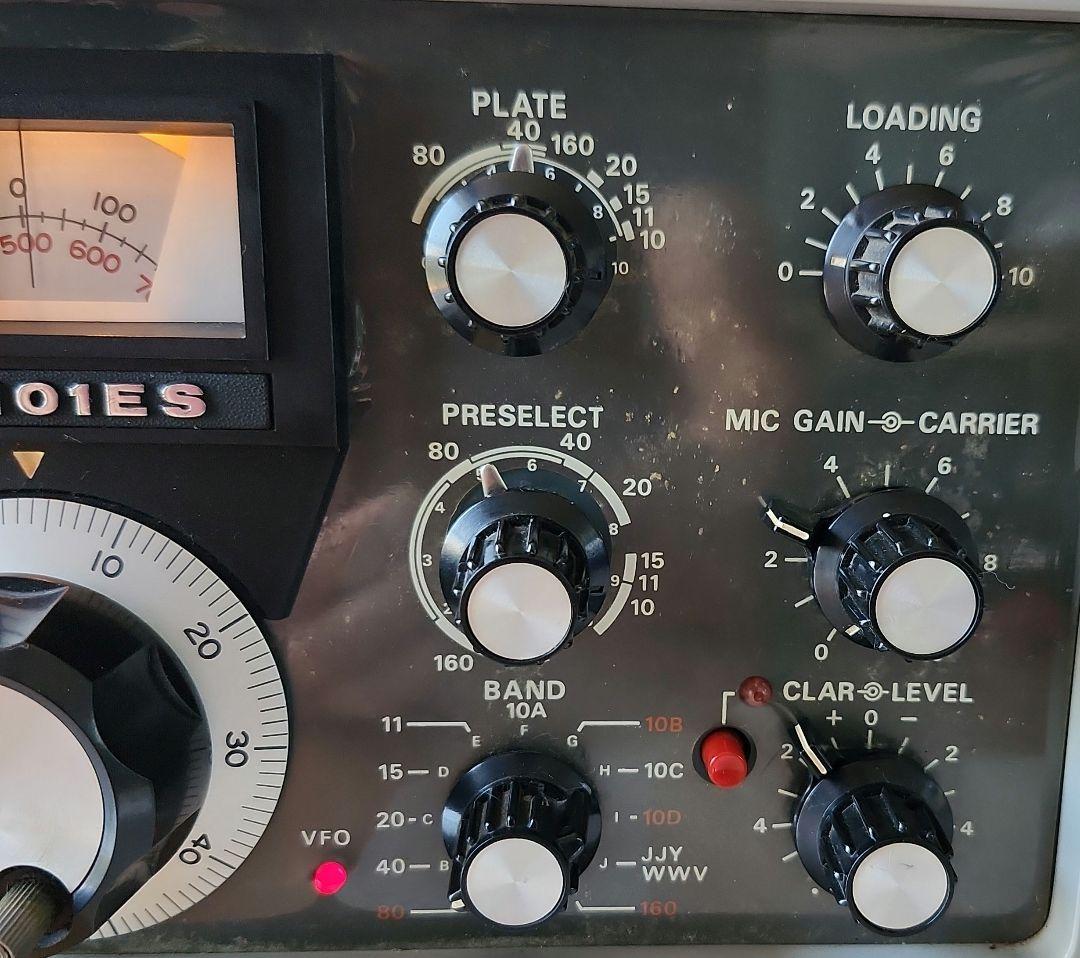 YAESU FT-101ES SSBトランシーバー【ジャンク】おまけ有