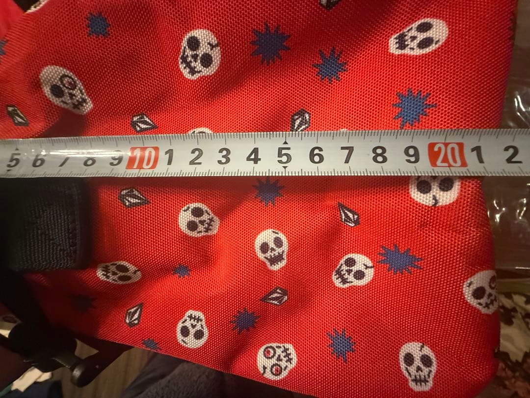 VOLCOM スカル柄 ボストンバッグ