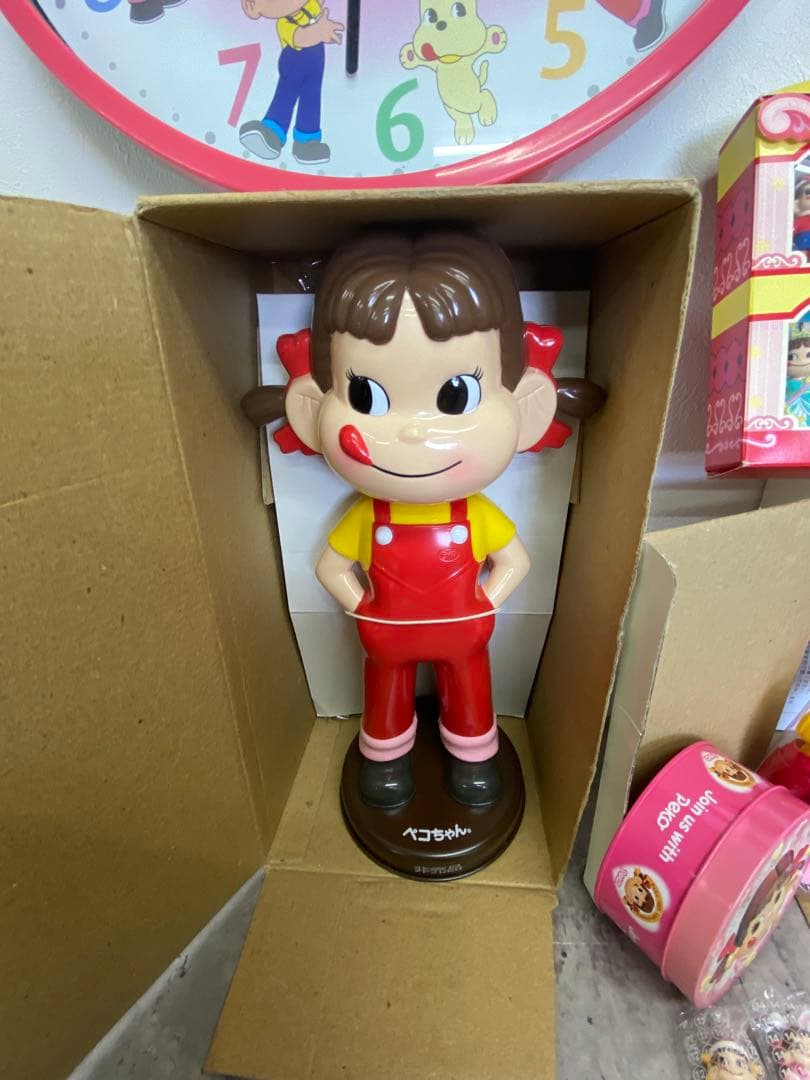 ＃不二家　ペコちゃん　記念非売品　人形　まとめ売り