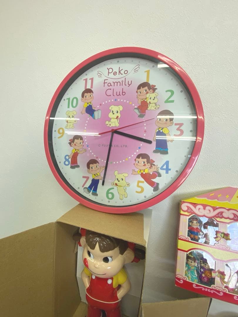 ＃不二家　ペコちゃん　記念非売品　人形　まとめ売り