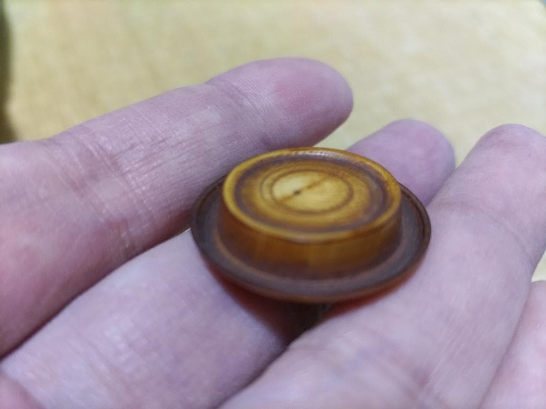 古薩摩 鮫肌釉 茶入　古裂・仕覆付 江戸時代