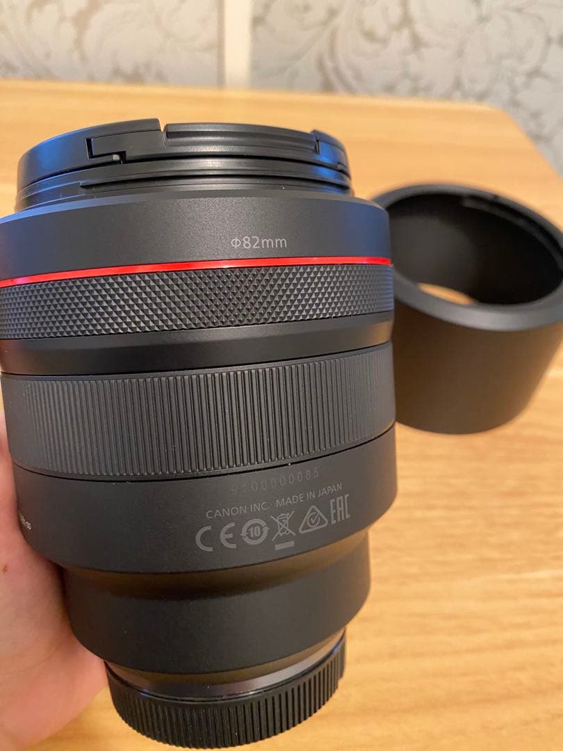 【レンズフード付】RF85mm F1.2 L USM DS