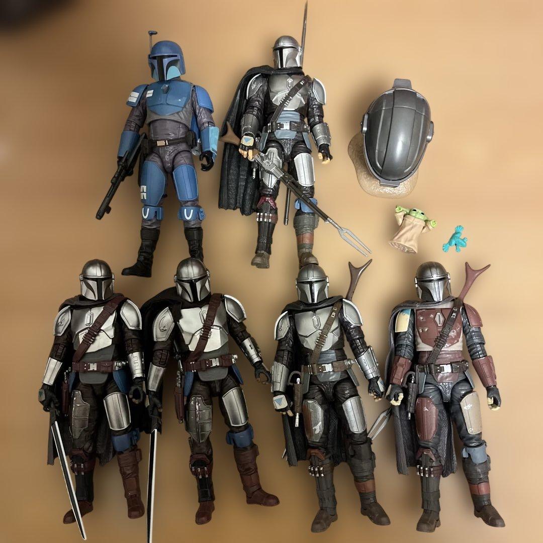 スターウォーズ　ブラックシリーズ　マンダロリアン　まとめて