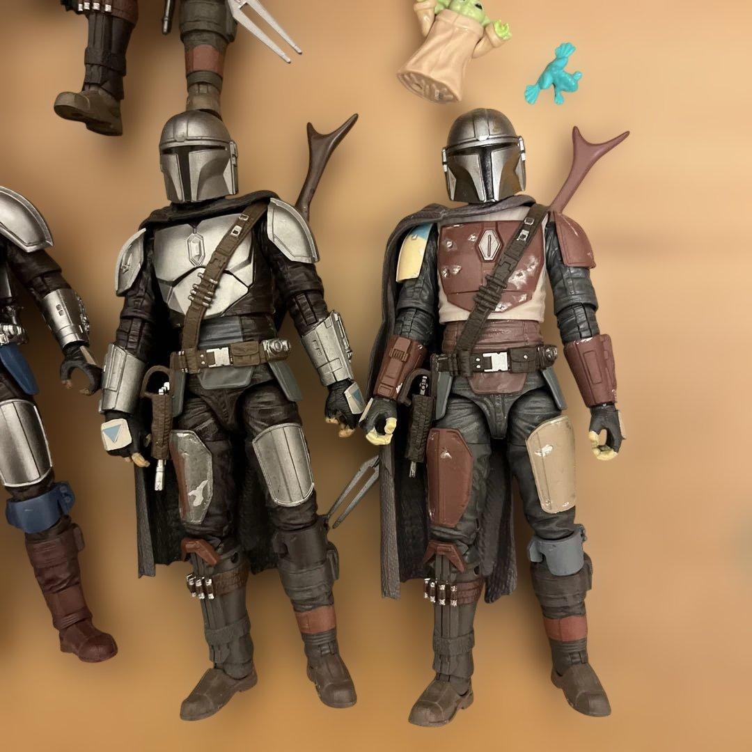 スターウォーズ　ブラックシリーズ　マンダロリアン　まとめて