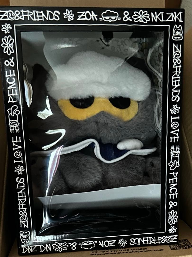 ZO&FRIENDS ポップアップ ZOA ぬいぐるみ　公式　未開封