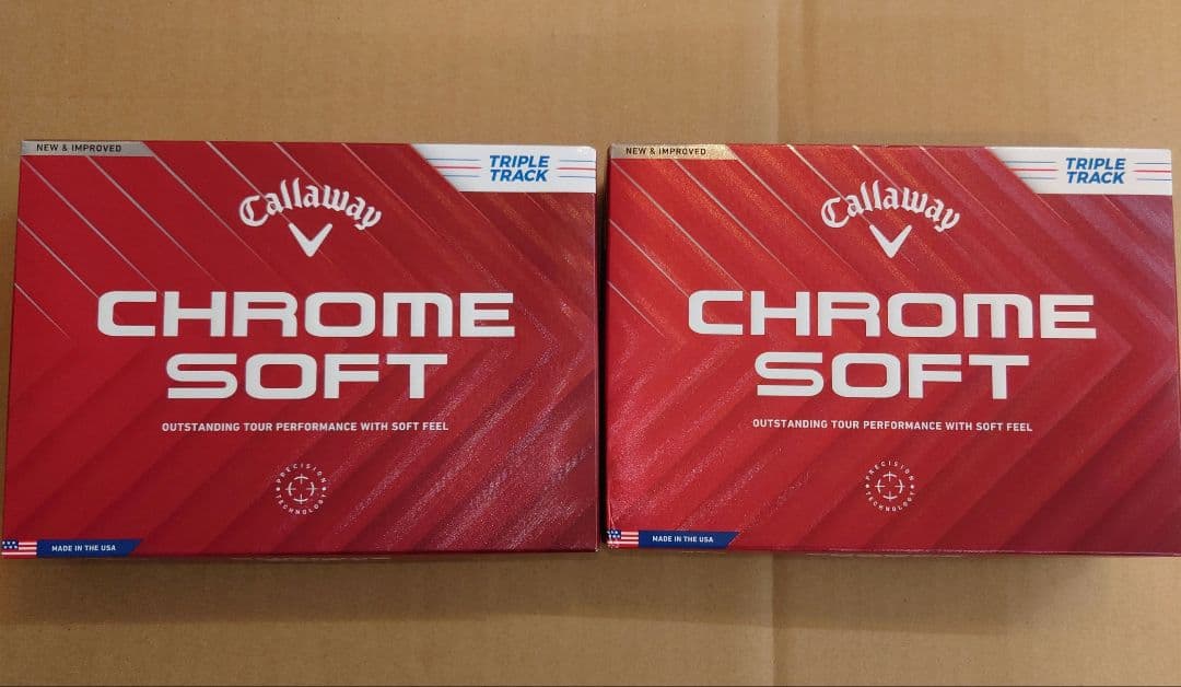 キャロウェイ　CHROME SOFT 2ダース