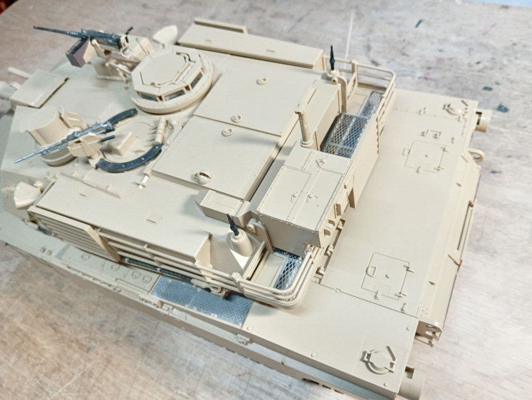 タミヤ 1/16RC M1A2 エイブラムス戦車 フルオペレーション 完成品