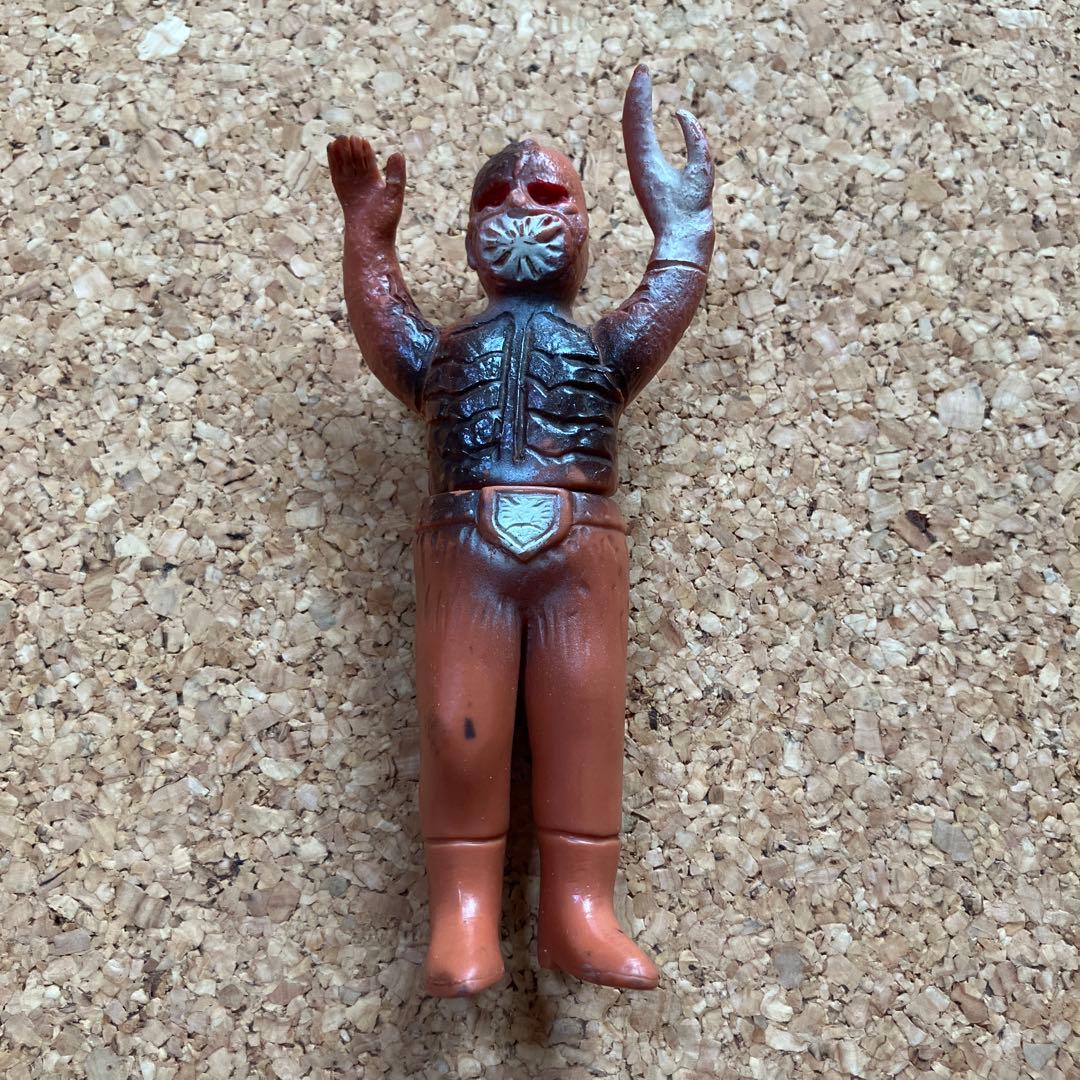 ［即購入OK］仮面ライダー　さそり男　ソフビ　当時品