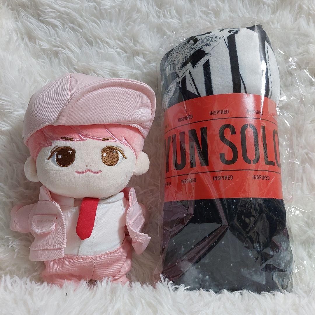 ジョンヒョンのINSPIREDのLIVEgoodsのブランケット＋アガジョンぬい