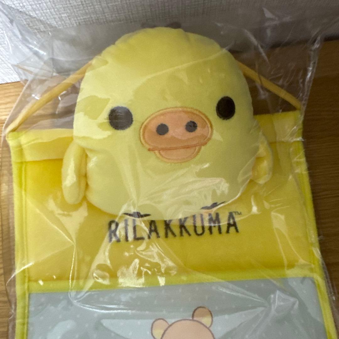 新品♡リラックマ ウォールポケット コリラックマ　キイロイトリ　ぬいぐるみ