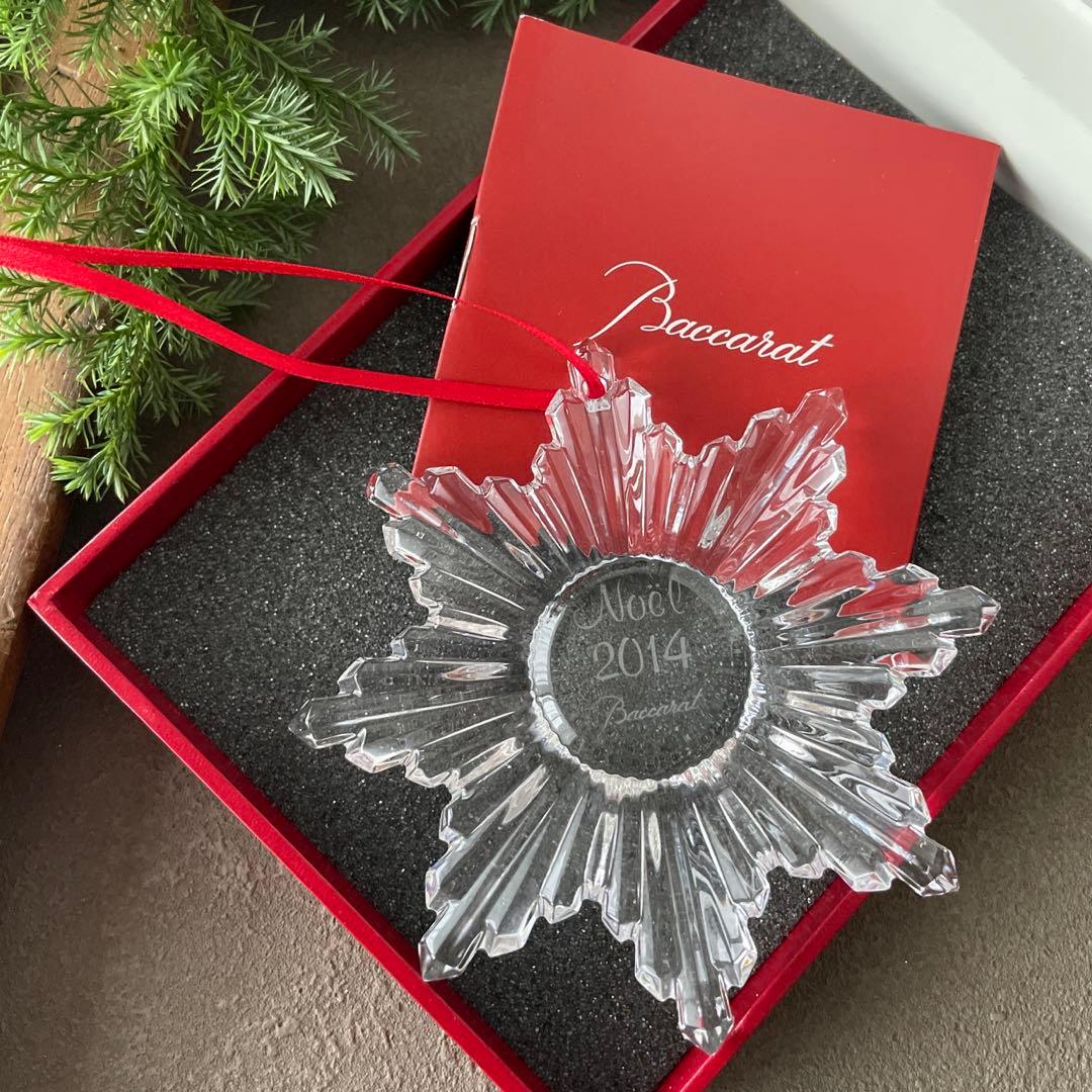 Baccarat 2014年 ノエル クリスマスオーナメント