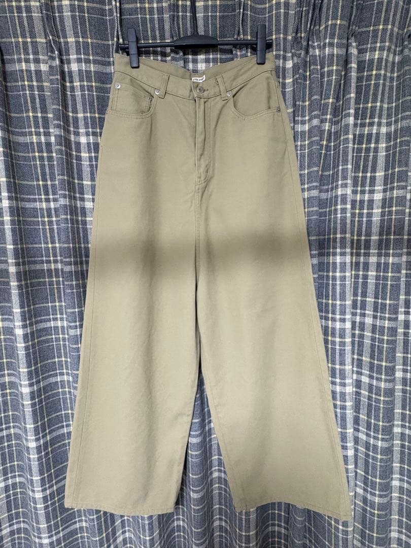 INSCRIRE /アンスクリアE/C Loose Fit Pants